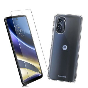 2Zbg1 FOR MOTO G52J 5G p̃KXtB + 1 FOR Galaxy MOTO G52J 5G p̕یJo[ی MOTO TPU \tg VRP[X KX / dx9H / /یtB PCduoduo