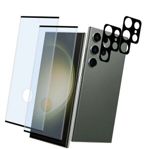 Ή Galaxy S23 Ultra 5G KXtB + JtB S23 Ultra p̕ t B ͂ی ڂ̔y \tȒP z CA h~ FOR Galaxy S23 Ultra 5G p̉t  V[gՌz