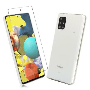 2Zbg1 FOR Galaxy A51 5G p̃KXtB + 1 FOR Galaxy A51 5G p̕یJo[ی Galaxy TPU \tg VRP[X KX / dx9H / /یtB PCduoduo
