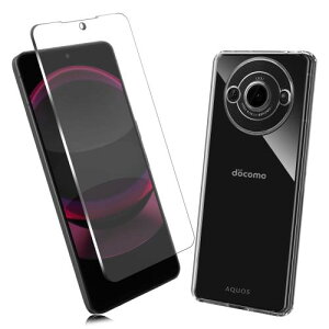 2Zbg1 FOR AQUOS R8 Pro SH-51D p̃KXtB + 1 FOR AQUOS R8 Pro SH-51D p̕یJo[ی AQUOS TPU \tg VRP[X KX / dx9H / /یtB PCduoduo
