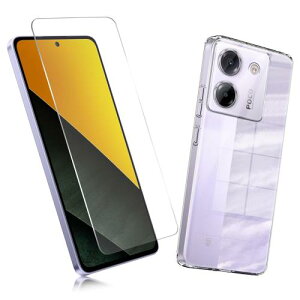2Zbg1 FOR POCO M7 Pro 5G p̃KXtB + 1 FOR POCO M7 Pro 5G p̕یJo[ی POCO M7 Pro 5G TPU \tg VRP[X KX / dx9H / /یtB PCduoduo