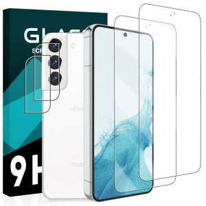 cronincards Ή Galaxy S22 tB { YیtBi2+2j YɎqf KX t Ή Galaxy S22 KXtC Ή MNV[ S22 5G یtB 3D TouchΉ P[X J