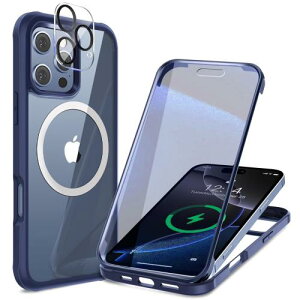 3 in 1Sǧ^یIHAUTRKBG iPhone 16 Pro p P[X NA ʋKX [MagSafeΉ] [JtC] ^b`plx }OZ[t CX[dΉ ČRMILKi擾 ϏՌ AC