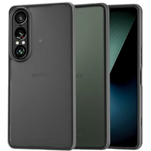 Sony Xperia 1 VII p P[X NA SO-51F | SOG15 ϏՌ }bg ČRMILKi擾 SGSF ΂݂Ȃ Yی wh~ Xgbvz[t GNXyA1 VII pJo[ ubN Mist Series