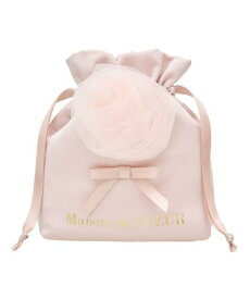 [メゾン ド フルール] ポーチ・巾着 コットンキャンディ巾着 レディース ピンクベージュ