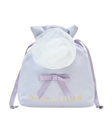 [メゾン ド フルール] ポーチ・巾着 コットンキャンディ巾着 レディース グレイッシュブルー