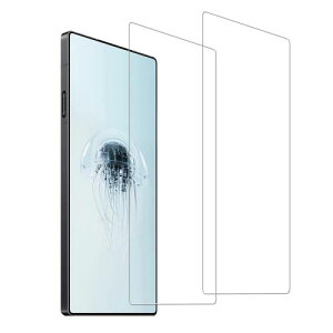 HKKAIS RedMagic 10 Pro / 10 Pro+ 保護フィルム2 枚セット日本製硝子採用 RedMagic 10 Pro / 10 Pro+ 用 ガラスフィルム 強化 ガラス 液晶画面 保護フィルム