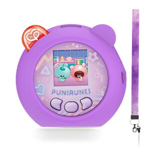 タカラトミー(TAKARA TOMY) ぷにるんず ぷにともつーしん 電子ペットおもちゃ 子供用 ケース 全面保護カバー シリコンケース HUKWIMO カラビナ付き 耐衝撃 防水 防塵 装着充電可能 全面保護 キズ