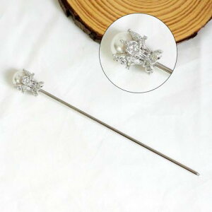 EZ PEACH 髪飾り 一本差し 簪 シンプル かんざし レディース 飴玉 一本挿し 成人式 七五三 振袖 和服 和装 着物 浴衣 留袖 花火大会 和装小物 お正月に ヘアアクセサリー 結婚式 卒業式 (パール-S