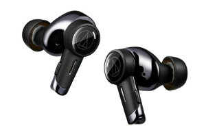 オーディオテクニカ ATH-TWX9MK2 BK(E) ノイズキャンセリング ワイヤレスイヤホン Bluetooth 完全ワイヤレス マイク付 最大約18.5時間再生 ワイヤレス充電対応 マルチ
