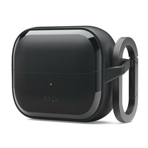 elago Galaxy Buds3 FE Buds 3 Pro �Ή� �P�[�X �J���r�i �t �ϏՌ� ���C�����X�[�d �Ή� TPU �J�o�[ [ GalaxyBuds3 �M�����N�V�[ �o�b�Y 3FE �M�����N�V�[�o�b�Y3�v�� �Ή� ] EDC HANG CASE �u���b�N