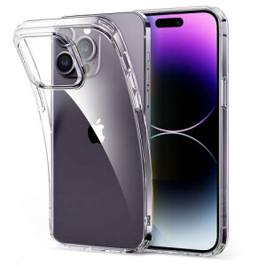 ESR iPhone 14 Pro Max �P�[�X �N���A �P�[�X �ϏՌ� ���^ �ČRMIL�K�i�̕ی� �V���R���J�o�[ �X�g���b�v�z�[���t�� ���΂݂ɂ��� �X���� �A�C�t�H��14ProMax �p ���� TPU�o���p�[ 6.7�C���` �N���A Projec