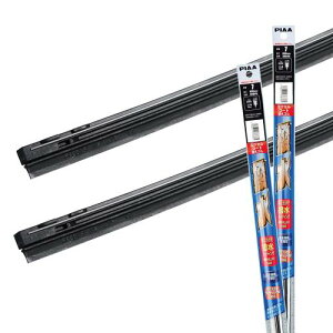 PIAA(ピア) ワイパー替えゴム 車種専用セット エクセルコート シリコンゴム 2本入 (450mm+450mm) トヨタ ピクシススペース/日産 バネット/ホンダ N-BOXスラッシュ/三菱 デリカ/ダイハツ ミラココア