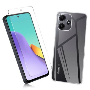 2Zbg1 FOR Xiaomi Redmi 12 5G p̃KXtB + 1 FOR Xiaomi Redmi 12 5G p̕یJo[ی Redmi 12 TPU \tg VRP[X KX / dx9H / /یtB PCduoduo