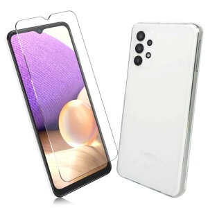 2Zbg1 FOR Galaxy A32 p̃KXtB + 1 FOR Galaxy A32 p̕یJo[ی TPU \tg VRP[X KX / dx9H / /یtB PCduoduo