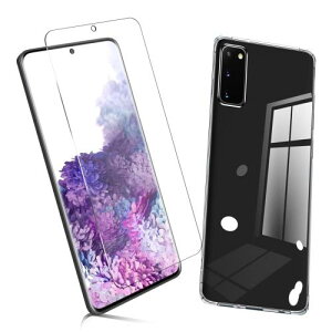 2Zbg1 FOR Galaxy S20 Plus p̃KXtB + 1 FOR Galaxy S20 Plus p̕یJo[ Galaxyی TPU \tg VRP[X KX / dx9H / /یtB PCduoduo