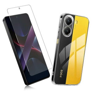 2Zbg1 FOR Xiaomi POCO X7 Pro p̃KXtB + 1 FOR Xiaomi POCO X7 Pro p̕یJo[ Xiaomi POCO X7 Pro ی TPU \tg VRP[X KX / dx9H / /یtB PCduoduo