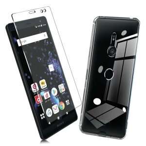 2Zbg1 FOR Sony Xperia XZ3 p̃KXtB + 1 FOR Sony Xperia XZ3 p̕یJo[ی Sony TPU \tg VRP[X KX / dx9H / /یtB PCduoduo