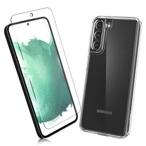 2Zbg1 FOR Galaxy S22 Plus p̃KXtB + 1 FOR Galaxy S22 Plus p̕یJo[ی Galaxy TPU \tg VRP[X KX / dx9H / /یtB PCduoduo