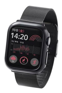 GR Apple Watch P[X [40mm] SE(2)/SE/Series 6/5/4 n[hop[ ^bN ubN AW-23EBPPMBK