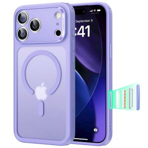 ESR iPhone 2025 Pro Max �P�[�X ���ϖh�~ �ϏՌ� �R�p�K�i�ی� �w��h�~ ���ϋv�� �}�O�l�b�g�X�}�z�P�[�X Classic(�t���X�g�p�[�v��)