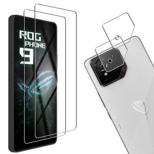 2+2Ή ASUS ROG Phone 9 KXtB 2 + Ή ROG Phone 9 5G YیtB 2 FOR ASUS ROG Phone 9 p̉tیtB Sʕی ϏՌ ɔ CA[ wh~ \tȒP