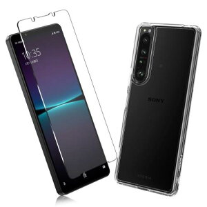 2Zbg1 FOR Sony Xperia 1 IV p̃KXtB + 1 FOR Sony Xperia 1 IV p̕یJo[ی SONY TPU \tg VRP[X KX / dx9H / /یtB PCduoduo