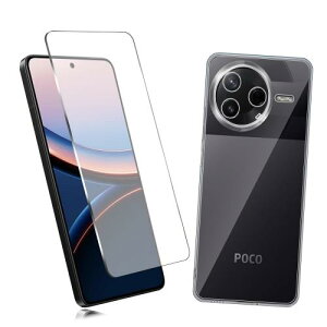 2Zbg1 FOR Xiaomi Poco F7 pro p̃KXtB + 1 FOR Xiaomi Poco F7 pro p̕یJo[ی Xiaomi Poco F7 pro TPU \tg VRP[X KX / dx9H / /یtB PCduoduo