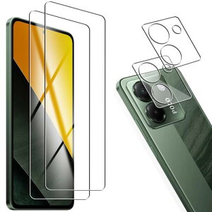 2+2Ή Xiaomi POCO M7 Pro KXtB 2 + Ή VI~ POCO M7 Pro YیtB 2 FOR Xiaomi POCO M7 Pro 5G p̉tیtB Sʕی ϏՌ ɔ CA[ wh~ \t