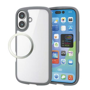 GR iPhone 17 P[X Jo[ NA ϏՌ Ռz nCubh ^ y Xgbvz[t SGA[NbV Xgbvz_[V[gt TOUGH SLIM LITE O[ PM-A25ATSLFCGY