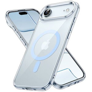 JETech iPhone 17 Airp }Olbg P[X MagSafeɑΉ Ռz op[Jo[ h~ NAobN 6.5C`fBXvC (u[)