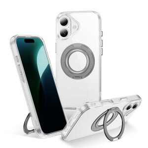 Jajaful Ή iPhone 17 p P[X NA ACtH17 P[X MagsafeΉ 360°]X^h ԍڃz_[ Ή wh~ ϖh~ ϏՌ ČRMILKi SGSF 