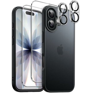 JETech 5 in 1 iPhone 17 6.3C`p }bgP[X 2KXtB+2JYtBt w ϏՌX}zJo[ (ubN)