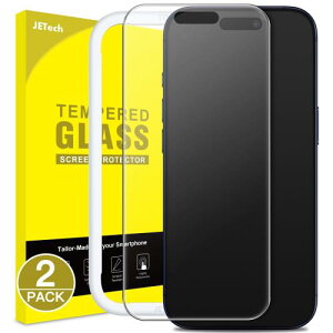 JETech iPhone 17 Pro 6.3C`p }bgtیtB hῌ 9HKX wh~ X[Y^b` ȒPɎt P[XɊȂ 2Zbg