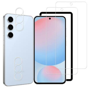 HKKAIS2+2 ���Z�b�g���{���Ɏq�̗p Galaxy S25 FE �p �K���X�t�B���� �J�����t�B���� �K�C�h�g�t�� ���� �K���X �t����� �ی�t�B����