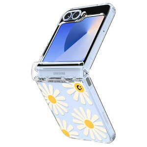 Spigen �R���{���[�V���� Galaxy Z Flip 6 Ultrahybrid pro �P�[�X �N���A �X�g���b�v�z�[�� �ČRMIL�K�i �E���g���E�n�C�u���b�h�v�� ACS08778 (�N���X�^���E�N���A/�r�b�N�E�f�[�W�[)