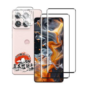 �p Motorola EDGE 60 Pro/moto edge 60s Pro �K���X�t�B���� 2�� + �J�����ی� 2�� ���Y���Ɏq�f�� �p Moto EDGE 60 Pro �t�B���� �d�x9H �p ���g���[�� EDGE 60 Pr