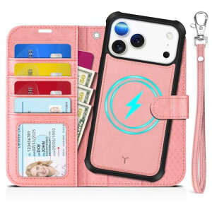 TUCCH iPhone17ProMax Ή P[X 蒠^ 2 in 1  6.9C` Xgbvt O RFIDubLO 4J[h|Pbg uX^h@\ Ռz Sʕی PU ӂ17v}