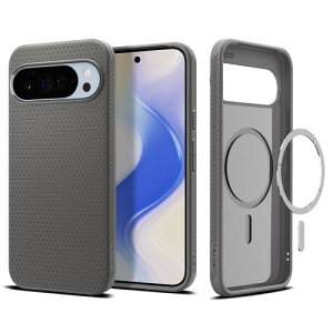 Spigen Pixel 10 Pro XL �P�[�X Magsafe�Ή� �}�b�g�d�グ TPU ���^ �w��h�~ �o���p�[ �ϏՌ� �ČRMIL�K�i ���L�b�h�G�A�E�}�O�t�B�b�g ACS09720 (�}�[�u���E�O���C)