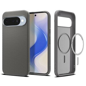 Spigen Pixel 10 / 10 Pro �P�[�X Magsafe�Ή� �}�b�g�d�グ TPU ���^ �w��h�~ �o���p�[ �ϏՌ� �ČRMIL�K�i ���L�b�h�G�A�E�}�O�t�B�b�g ACS09697 (�}�[�u���E�O���[)
