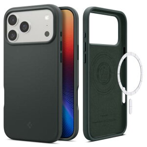 Spigen n18N̋Zp iPhone 17 Pro P[X MagSafeΉ VRf }Olbg }bg ϏՌ ČRMILKi VREtBbgE}OtBbg (ArXEO[) ACS09956