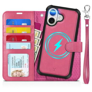 TUCCH iPhone 17 Ή P[X蒠^ 2 in 1  6.3C` Xgbvt O RFIDubLO 4J[h|Pbg Xgbvz[ uX^h@\ Ռz Sʕی PU 