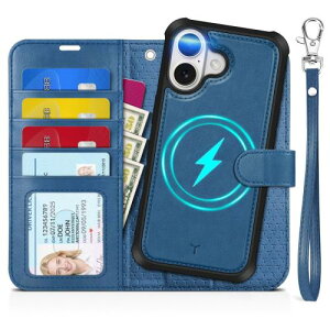 TUCCH iPhone 17 Ή P[X 蒠^ 2 in 1  6.3C` Xgbvt O RFIDubLO 4J[h|Pbg Xgbvz[ uX^h@\ Ռz Sʕی PU 