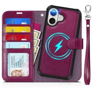 TUCCH iPhone 17 Ή P[X 蒠^ 2 in 1  6.3C` Xgbvt O RFIDubLO 4J[h|Pbg Xgbvz[ uX^h@\ Ռz Sʕی PU 