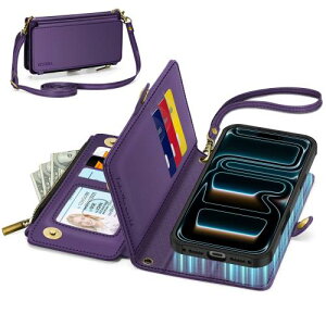 TUCCH iphone 17 Pro Ή P[X 蒠^ 2 in 1  6.3C` V_[ Xgbvt O e RFIDubLO 9J[h|Pbg t@Xi[ | ΂ߊ| X^h@\ PU