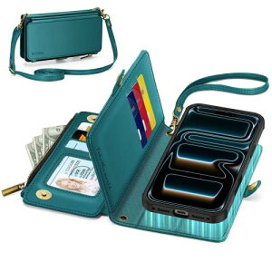 TUCCH iphone 17Pro Ή P[X 蒠^ 2 in 1  6.3C` V_[ Xgbvt O e RFIDubLO 9J[h|Pbg t@Xi[ | ΂ߊ| X^h@\ PU 