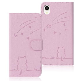 Rosbtib Galaxy A22 5G ケース 手帳型 日本版 docomo SC-56B ケース 流れ星子猫 ギャラクシー A22 5G ケース カバー 可愛い 猫柄 ギャラクシーsc56bケース 財布型 耐衝撃 携帯カバー カード収納 Galaxy A22 5G スマホケース オシャレ 軽量 耐久性 スタンド機能 PUレザー 内蔵