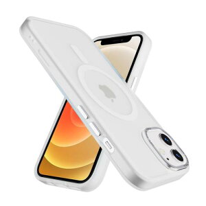 PinLiSheng iPhone 12 mini MagSafeΉ P[X }bg  {^ ϏՌ ɗDG wh~ ČRMILKi ϖh~ Xgbvz[t X}zP[X iPhone 12mini,zCg-A