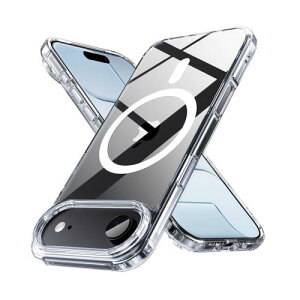 PinLiSheng iPhone Air P[X NA MagSafeΉ ϏՌ }Olbg Jo[ ČRMILKi ΂݂Ȃ Xgbvz[t }OZ[tΉ CAX[dΉ ACtH Air P[X NA