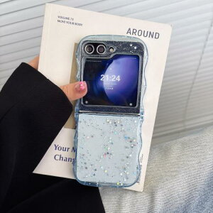 QLTYPRI Ή Galaxy Z Flip 7 P[X NA TPU Jo[ EF[u  ؍  EF[u Ob^[  ^ y ϏՌ ~ (SC-55F) X}zP[X CX[dΉ Xgbvz